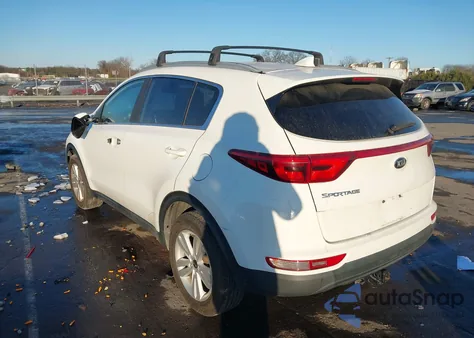 2017 Kia Sportage Lx from USA, damaged, VIN KNDPMCAC1H7237628
